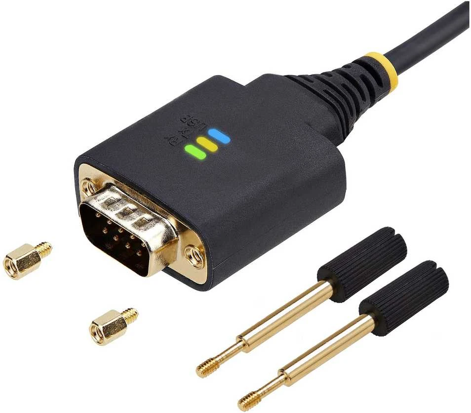 USB laidas Startech 1P6FFC-USB-SERIAL Juoda 2 m