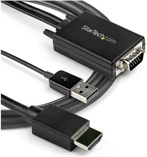 StarTech VGA Į HDMI KABELAS – USB GARSO / USB GARSO – 1080P RAIŠKA