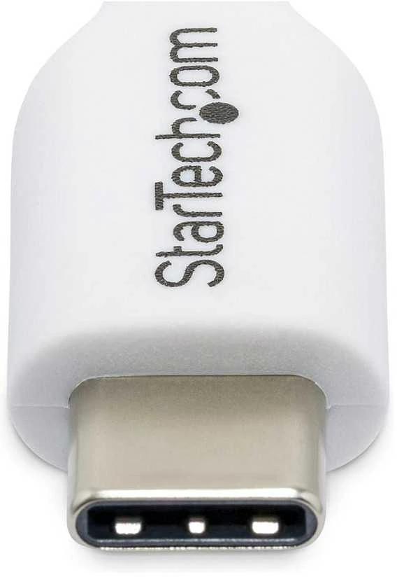 „StarTech“ 1M Baltas USB-C įkrovimo laidas / 60 W maitinimo tiekimas M/M TYPE-C