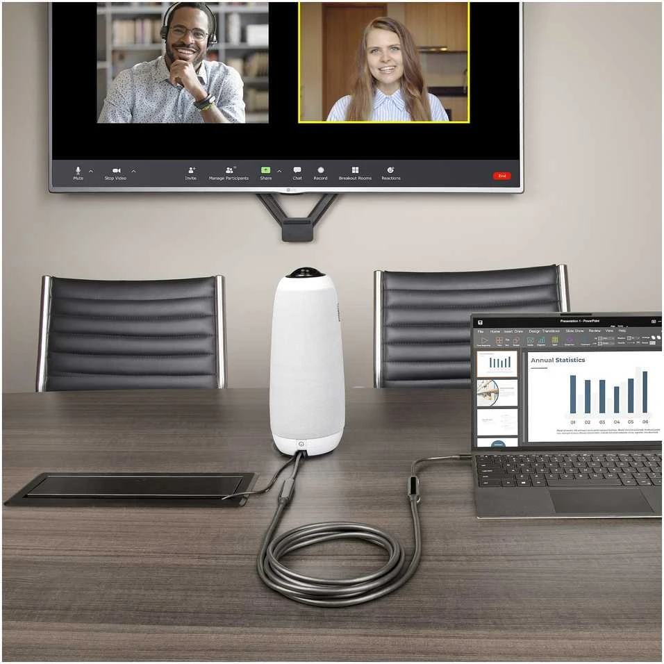 StarTech USB kabelis USB-C - USB-C, juodas (UCC-3M-10G-USB-CABLE)