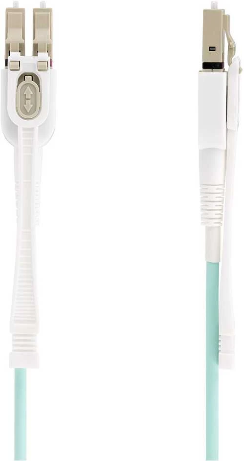 StarTech StarTech 450FBLCLC3PP optinis kabelis 3 m LC LOMM OM4 Aqua spalva