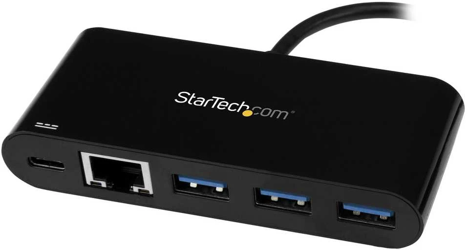 StarTech USB-C šakotuvas su 3x USB 3.0 ir RJ-45 prievadais