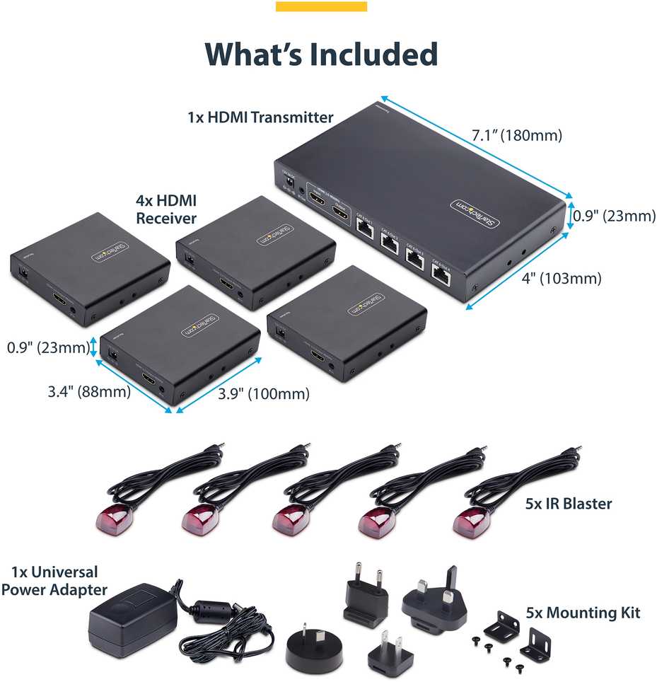 StarTech 4K7014IC-EXTEND-HDMI