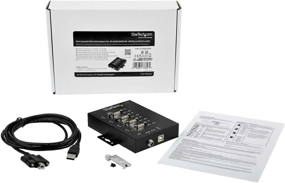 Valdiklis StarTech HUB USB Startech ICUSB234854I Juodas