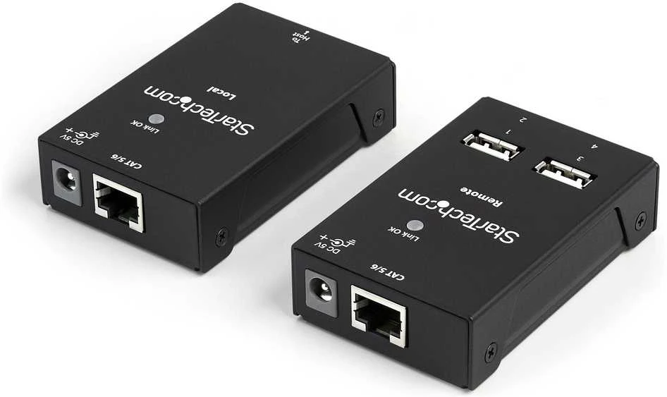 USB adapteris StarTech USB - RJ45 Juodas (USB2004EXTV)