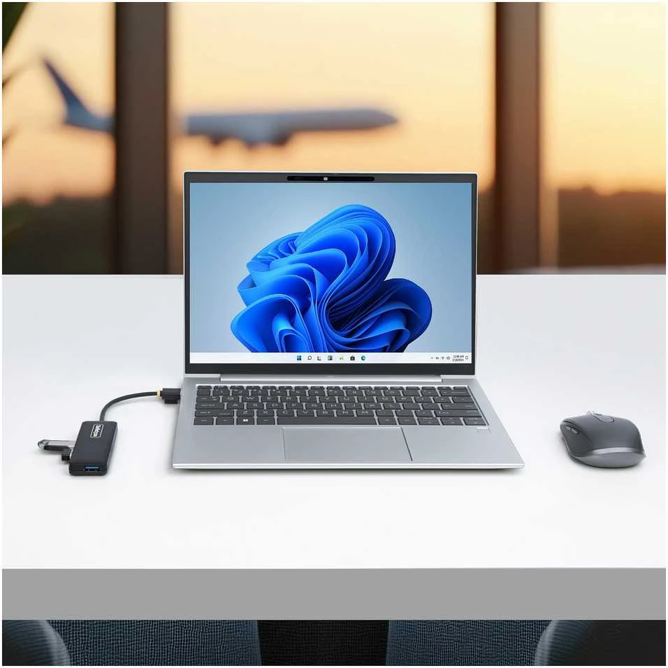 „StarTech“ 4 prievadų USB-A šakotuvas, 5 Gbps, nešiojamas / maitinamas