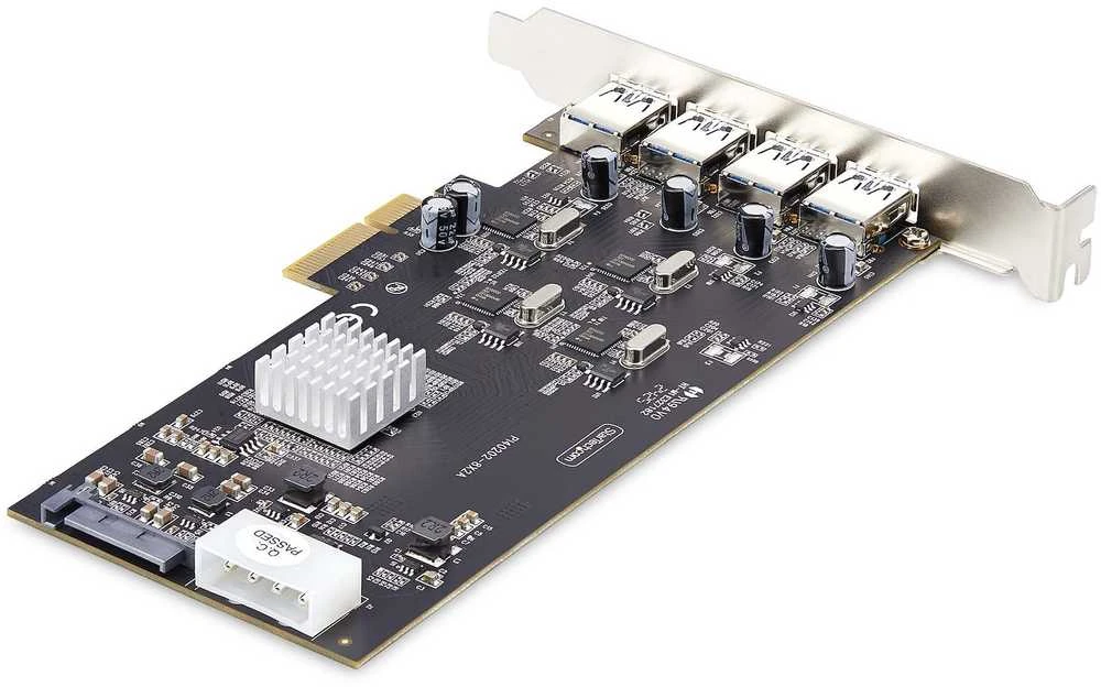 StarTech 4 PORT USB-A PCIE KORTELĖ 5GBPS/.