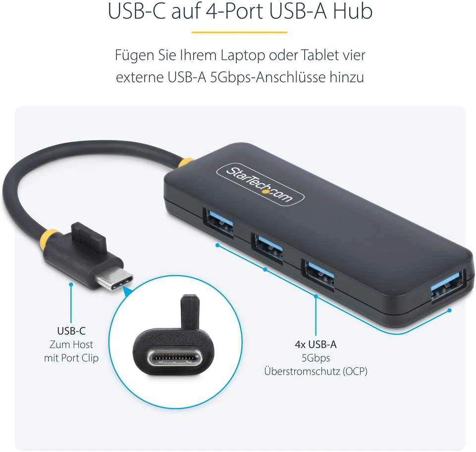 Taisymo rinkinys Startech H5C4A-USB-HUB