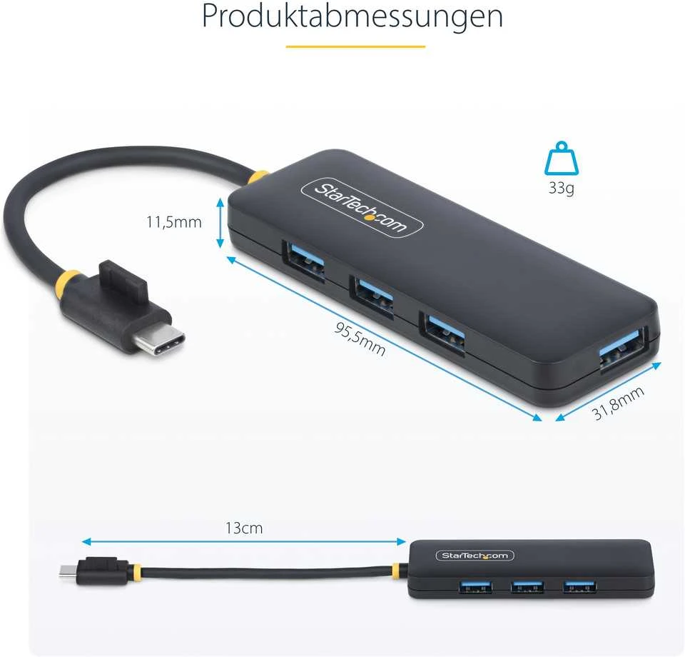 Taisymo rinkinys Startech H5C4A-USB-HUB