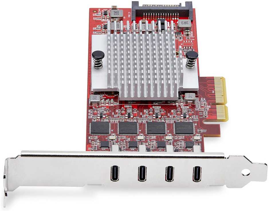 Karta jungiama į tinklą StarTech 4-PORT USB-C 10GB PCIE CARD