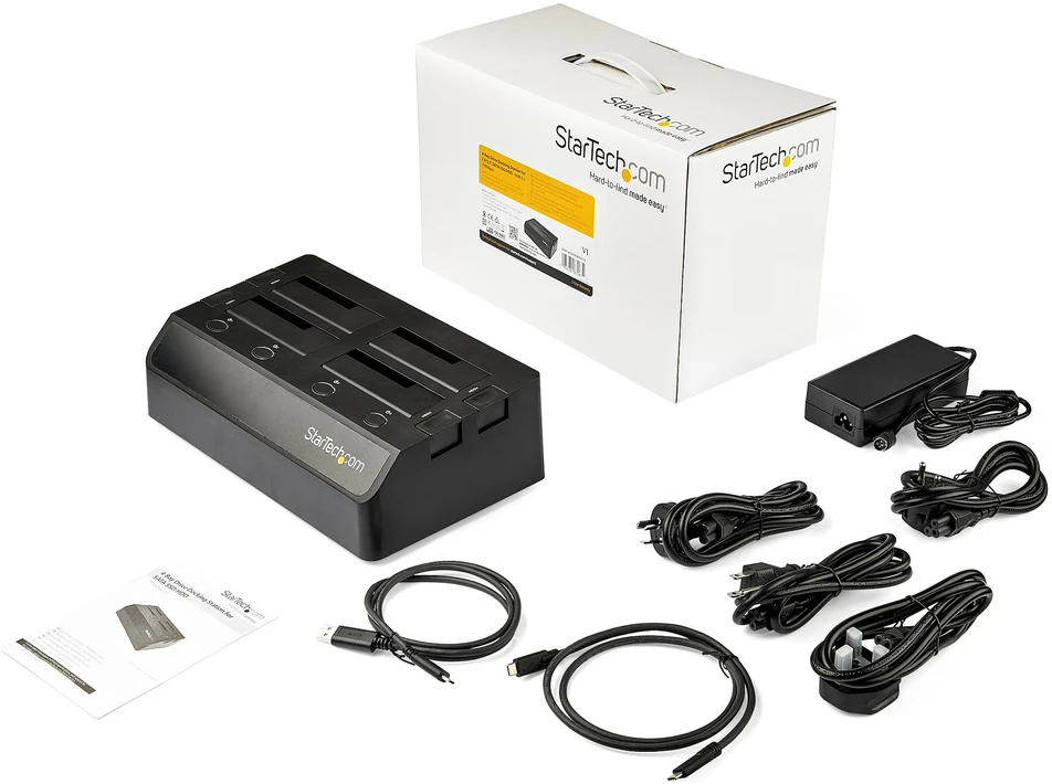 Doko stotelė StarTech StarTech 4 BAY SSD/HDD DOCKING STATION/.