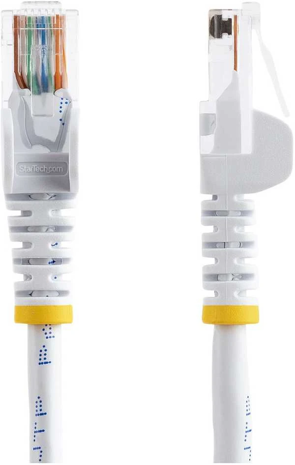 StarTech Patchcord, Cat5e, 1m, balta (45PAT1MWH)