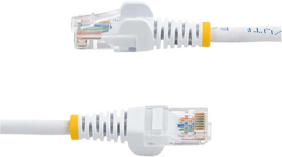 StarTech Patchcord, Cat5e, 1m, balta (45PAT1MWH)