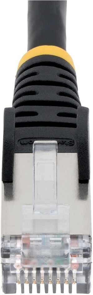 StarTech StarTech.com NLBK-50C-CAT6A-PATCH tinklo kabelis Juodas 0,5 m S/FTP (S-STP)