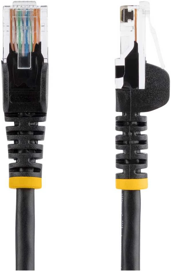StarTech RJ-45/RJ-45 kat.5e U/UTP Juodas 5m (45PAT5MBK)