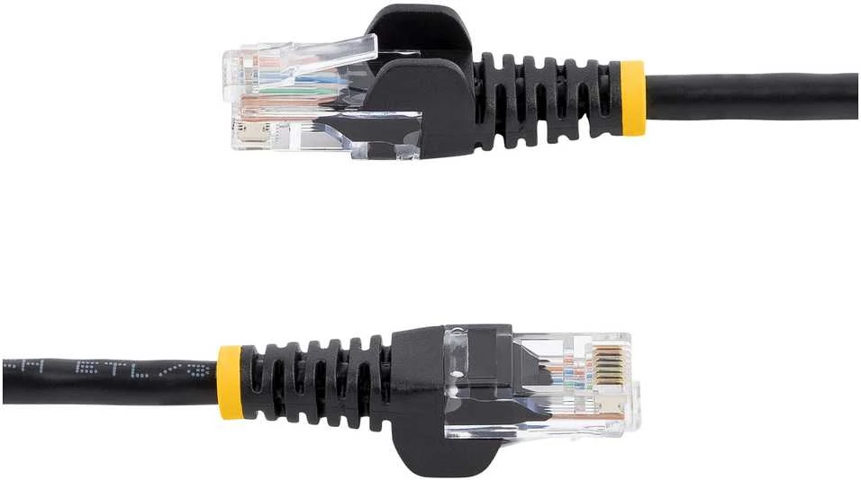 StarTech RJ-45/RJ-45 kat.5e U/UTP Juodas 5m (45PAT5MBK)