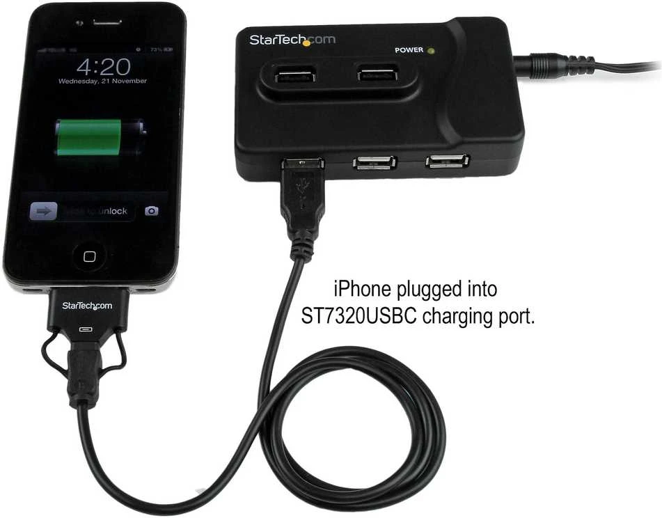 HUB USB StarTech 6x USB-A 3.0 (ST7320USBC)