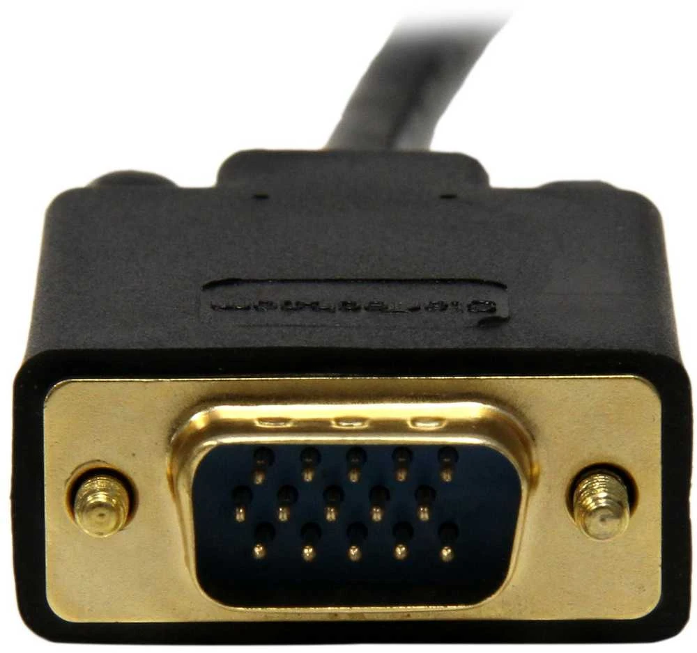 Kabelis StarTech DisplayPort – D-Sub (VGA) 1,8 m juodas (DP2VGAMM6B)