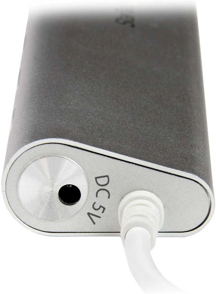 StarTech.com ST73007UA sąsajos šakotuvas USB 3.2 Gen 1 (3.1 Gen 1) Type-A 5000 Mbit/ai Sidabras, Balta