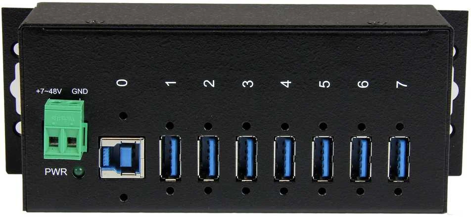 StarTech.com ST7300USBME sąsajos šakotuvas USB 3.0 (3.1 Gen 1) Type-B 5000 Mbit/ai Juoda