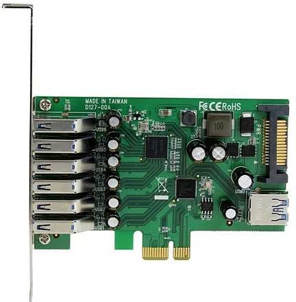 PCI kortelė Startech PEXUSB3S7