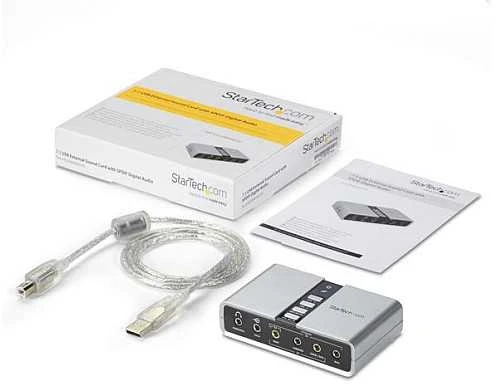 StarTech USB AUDIO ADAPTER SOUND CARD - IN