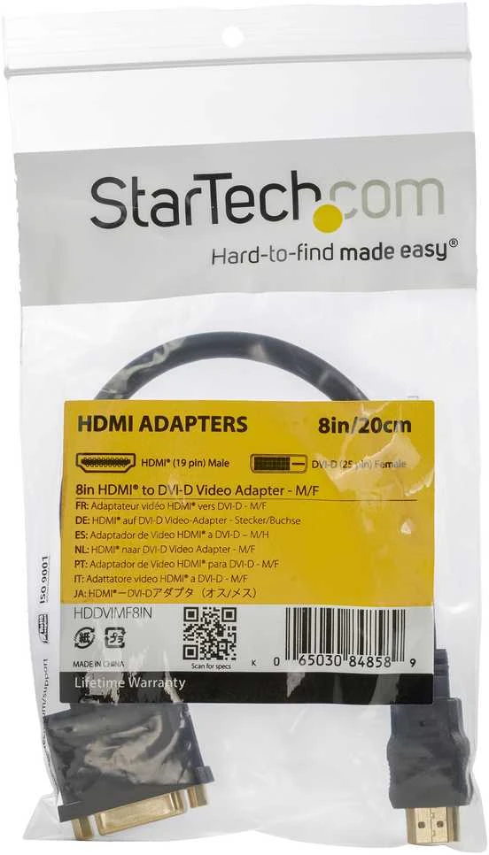 Kabelis StarTech HDMI - DVI- D