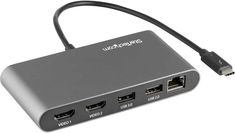 StarTech THUNDERBOLT 3 MINI DOCK/DUAL HDMI 4K