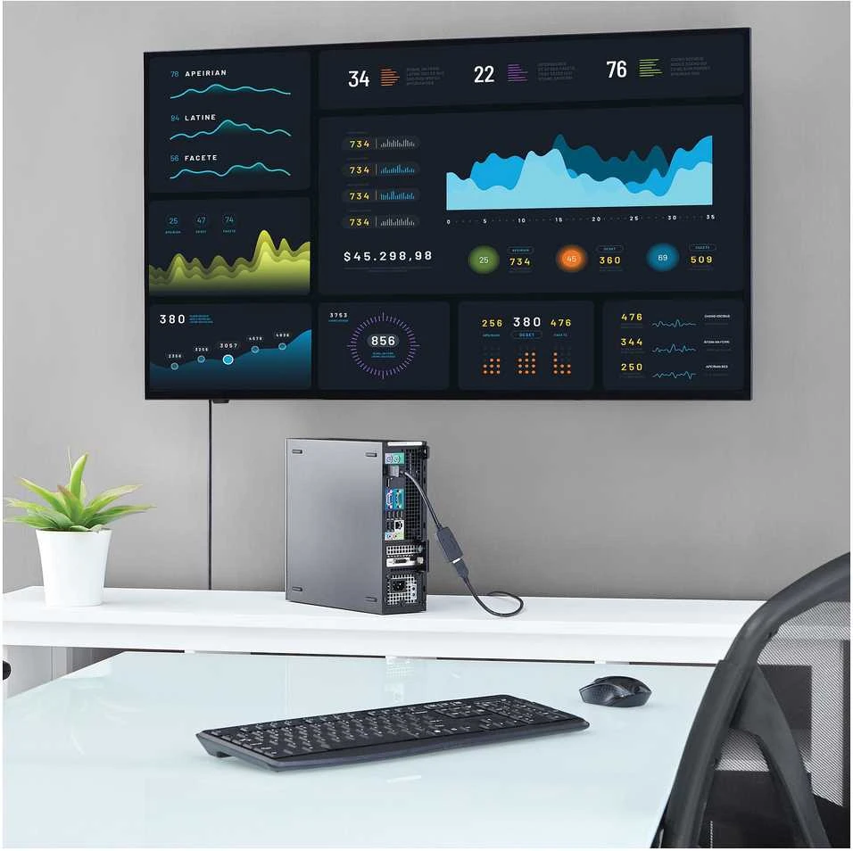 Adapteris AV StarTech DisplayPort – HDMI kištukas (DP2HDMI)