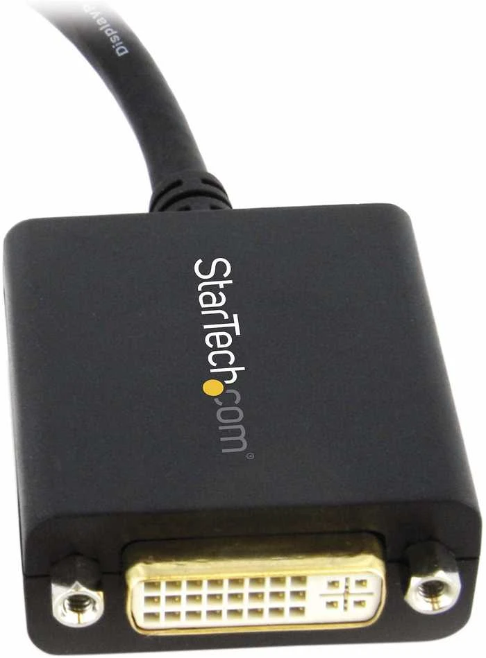 StarTech.com DP2DVI2 vaizdo kabelio adapteris 0,152 m DisplayPort DVI-I Juoda