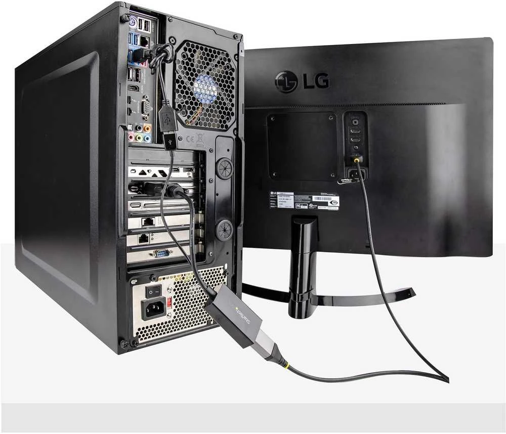 DisplayPort - DVI adapteris Startech DVI2DP2 Juoda