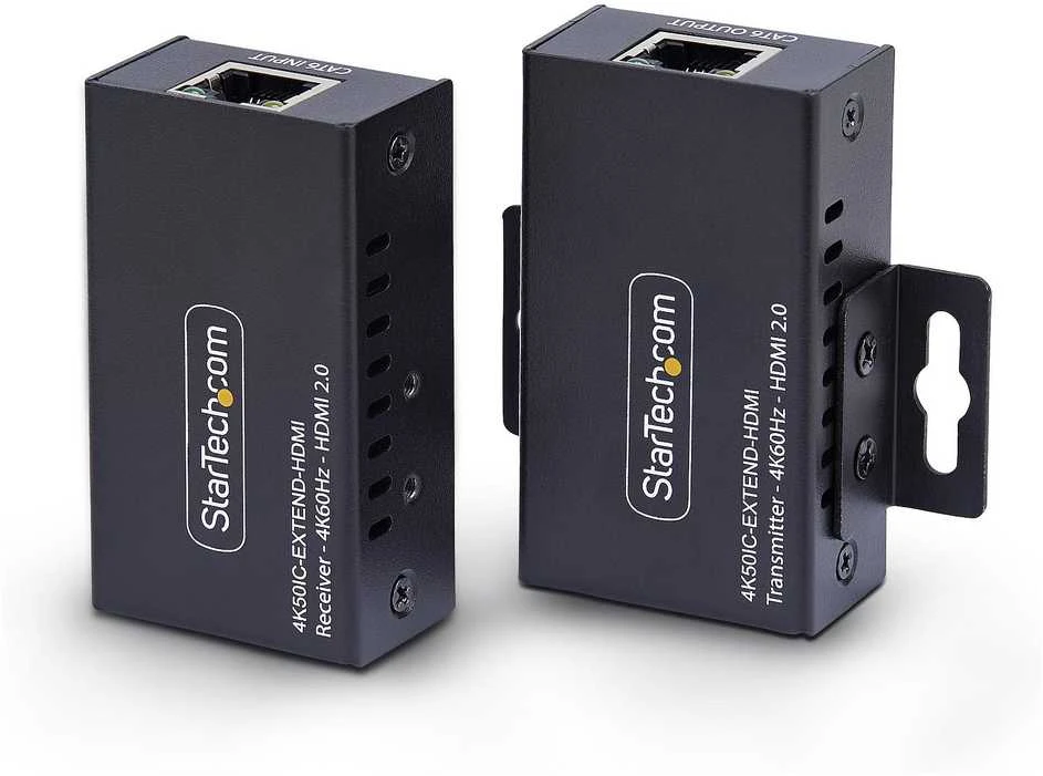 StarTech 4K50IC-EXTEND-HDMI AV Extender AV siųstuvas ir imtuvas Juodas