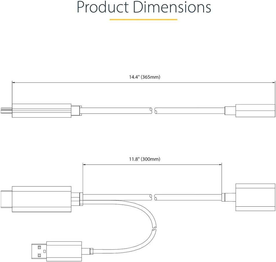„DisplayPort“ į HDMI adapterį „Startech 128 Saw“.