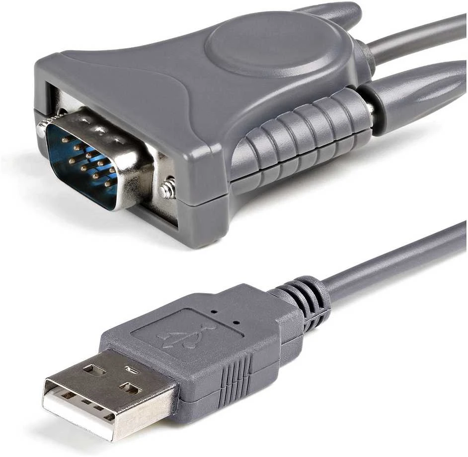 Kabelis USB StarTech USB-A - DB-9 0.9 m Pilka (ICUSB232DB25)
