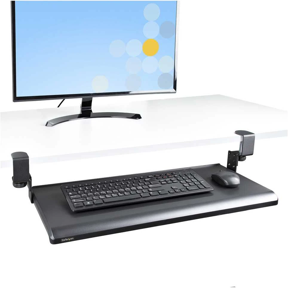 StarTech Klaviatūra-TRAY-CLAMP1/UNDER-DESK TRAY