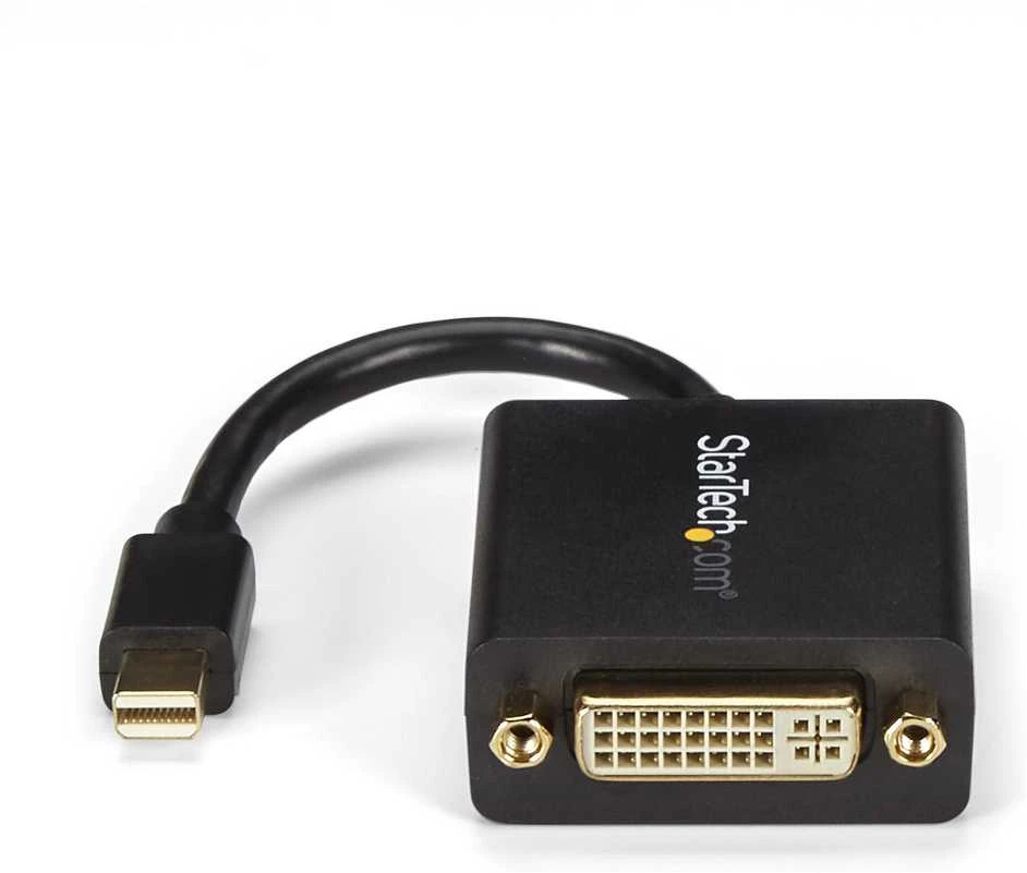 Adapteris AV StarTech DisplayPort Mini – DVI-I juodas (MDP2DVI)