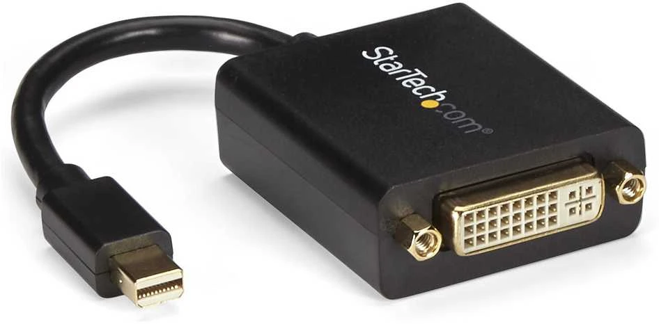 Adapteris AV StarTech DisplayPort Mini – DVI-I juodas (MDP2DVI)