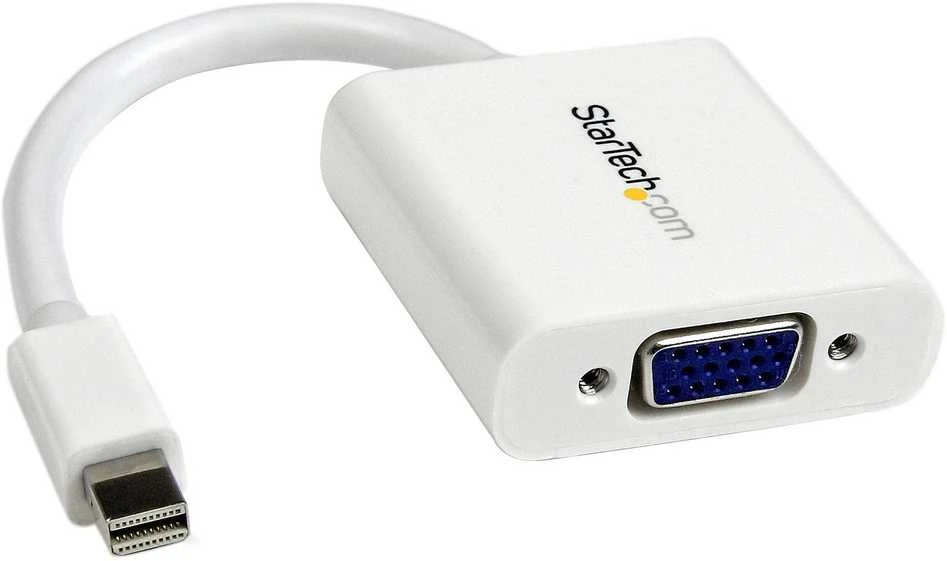 Adapteris AV StarTech DisplayPort Mini - D-Sub (VGA) balta (MDP2VGAW)