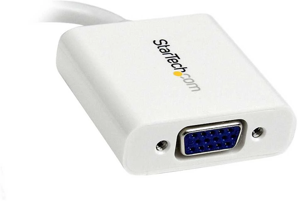 Adapteris AV StarTech DisplayPort Mini - D-Sub (VGA) balta (MDP2VGAW)