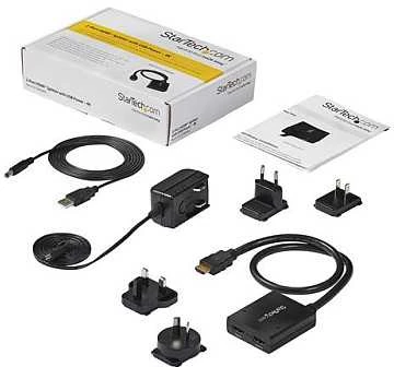HDMI - 2 x HDMI adapteris Startech ST122HD4KU