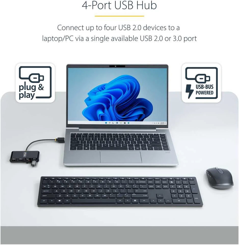 StarTech ST4200MINI2-USB-HUB/4-PORT USB 2.0 HUB COMPACT