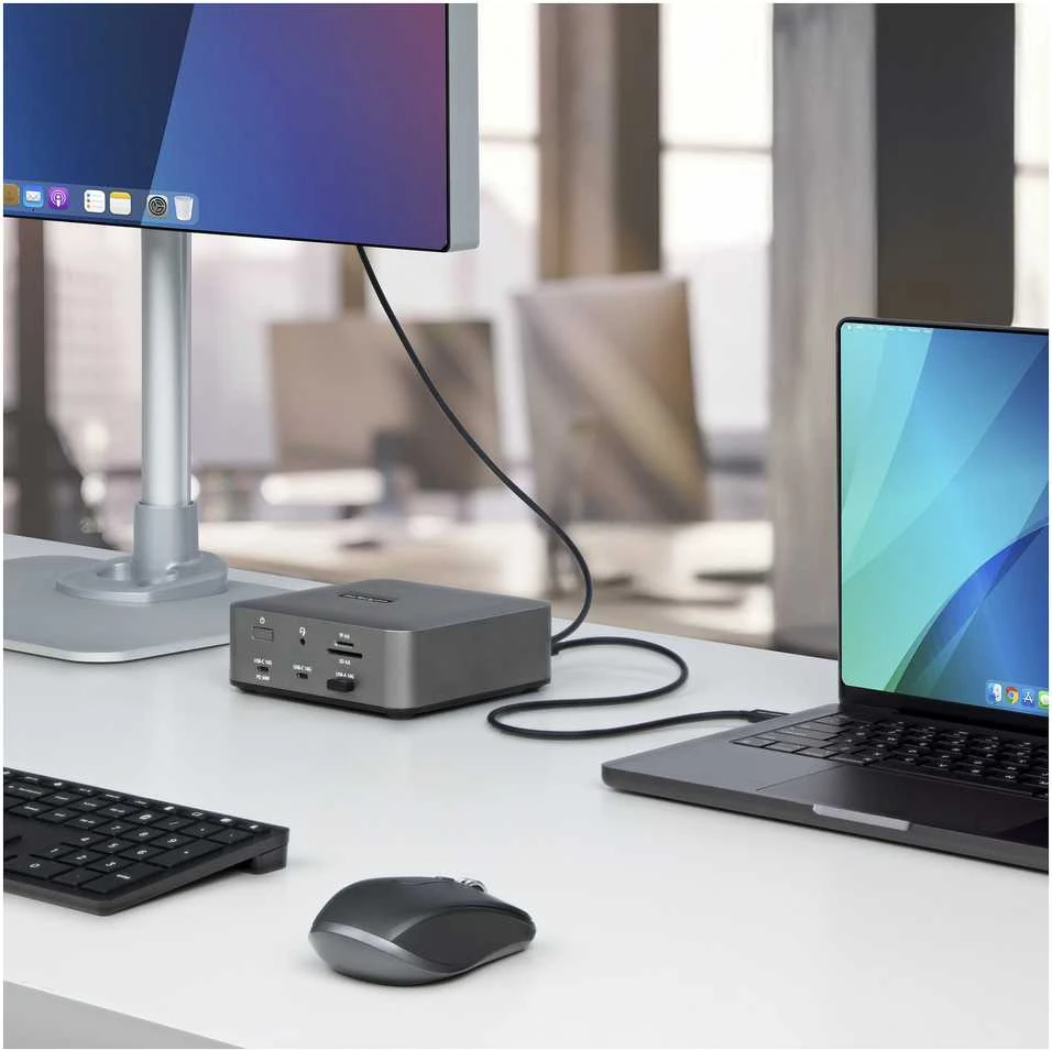 Kabelis USB StarTech Thunderbolt - USB-C 1 m Juodas (TBLT5MM1M240W)