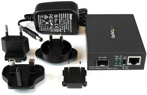 StarTech Fiber Media Converter - Open - MCM1110SFP