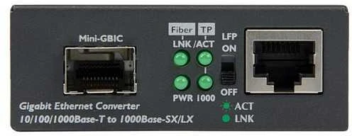 StarTech keitiklis su SFP ir RJ45 prievadais
