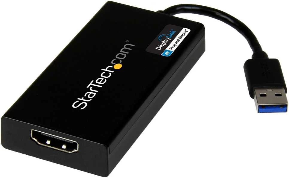 StarTech USB-A - 0.1 m Juodas (USB32HD4K)