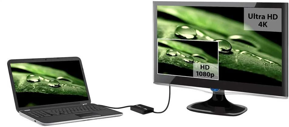 StarTech USB-A - 0.1 m Juodas (USB32HD4K)