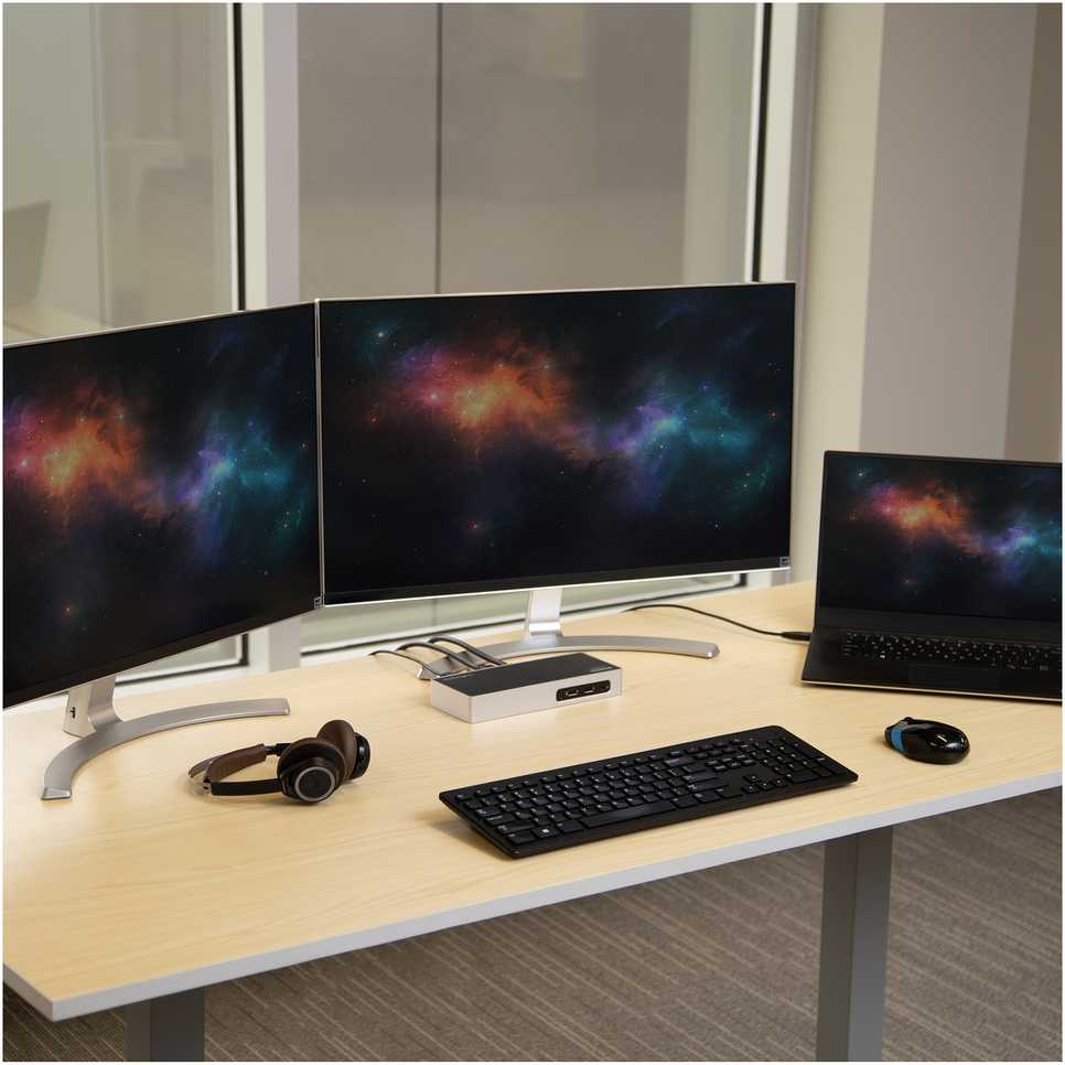 „StarTech Dual Monitorius Dock“ USB stotis / replikatorius (DK30ADD)