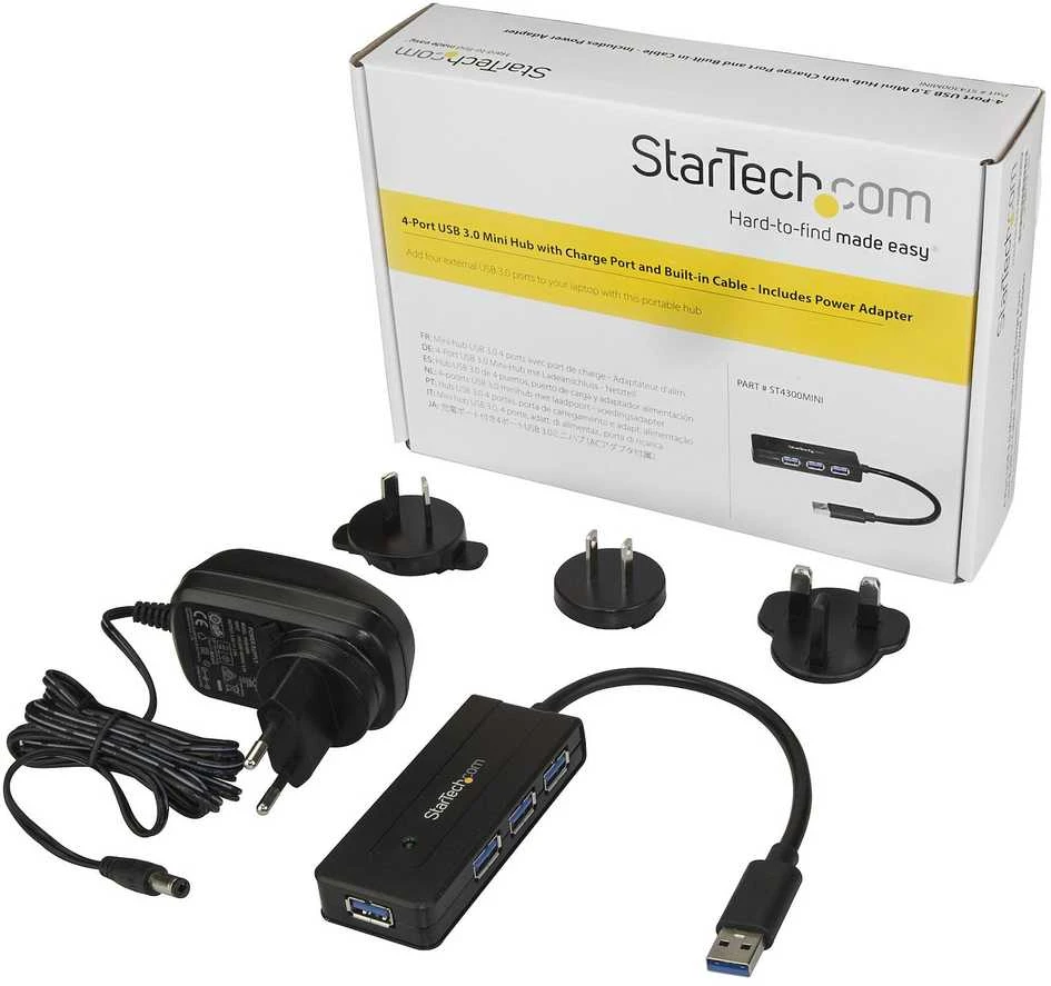 HUB USB StarTech 4x USB-A 3.0 (ST4300MINI)