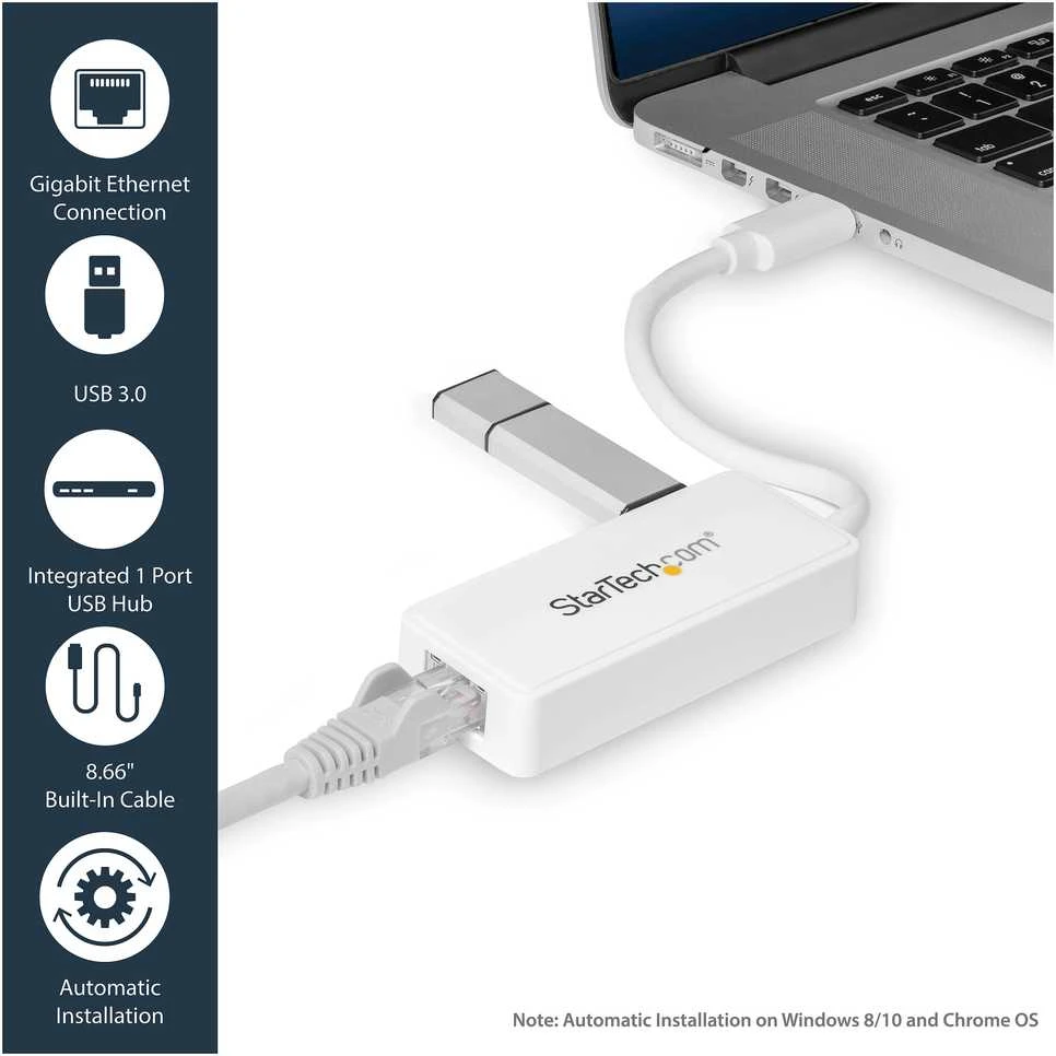Karta jungiama į tinklą StarTech USB31000SPTW