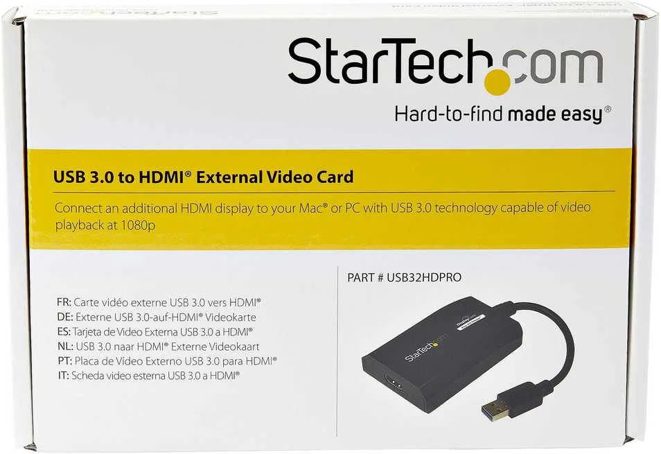USB 3.0 – HDMI adapteris Startech USB32HDPRO